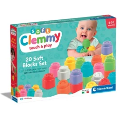 Soft Clemmy - Confezione 20 Mattoncini^Clementoni Discount