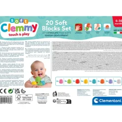 Soft Clemmy - Confezione 20 Mattoncini^Clementoni Discount