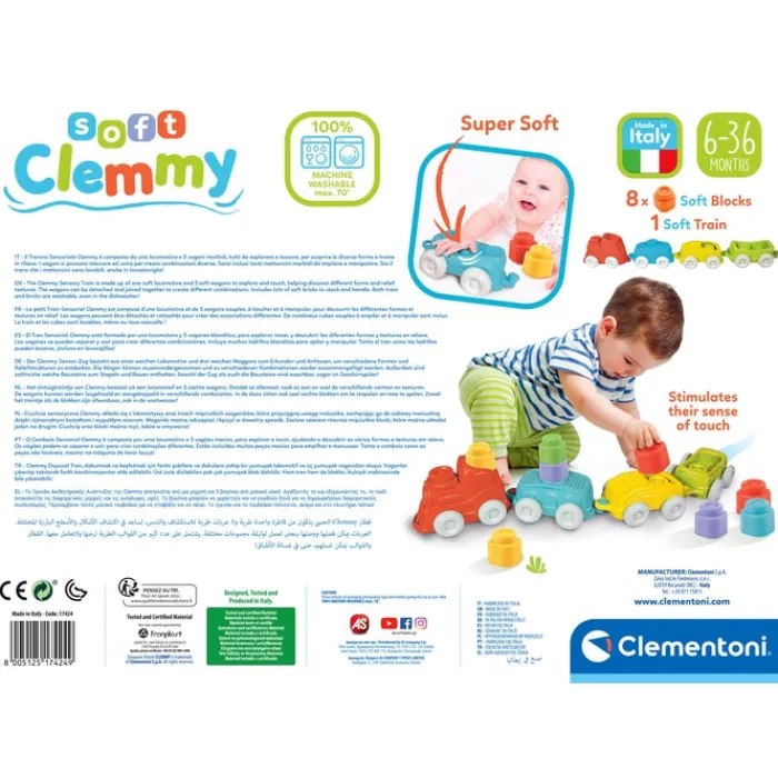 Soft Clemmy - Touch, move & Play Sensory Train^Clementoni Discount