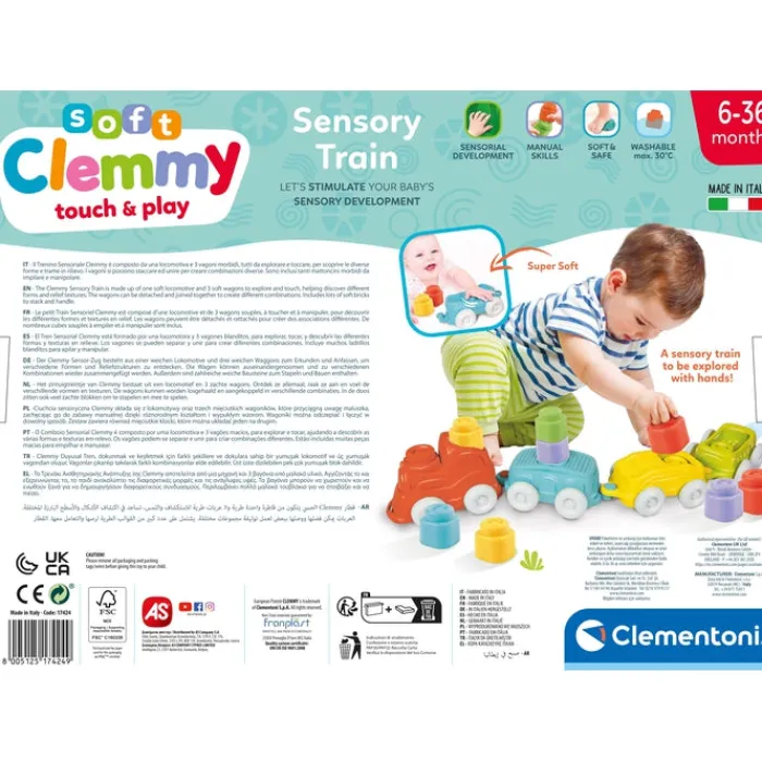 Soft Clemmy - Touch, move & Play Sensory Train^Clementoni Discount