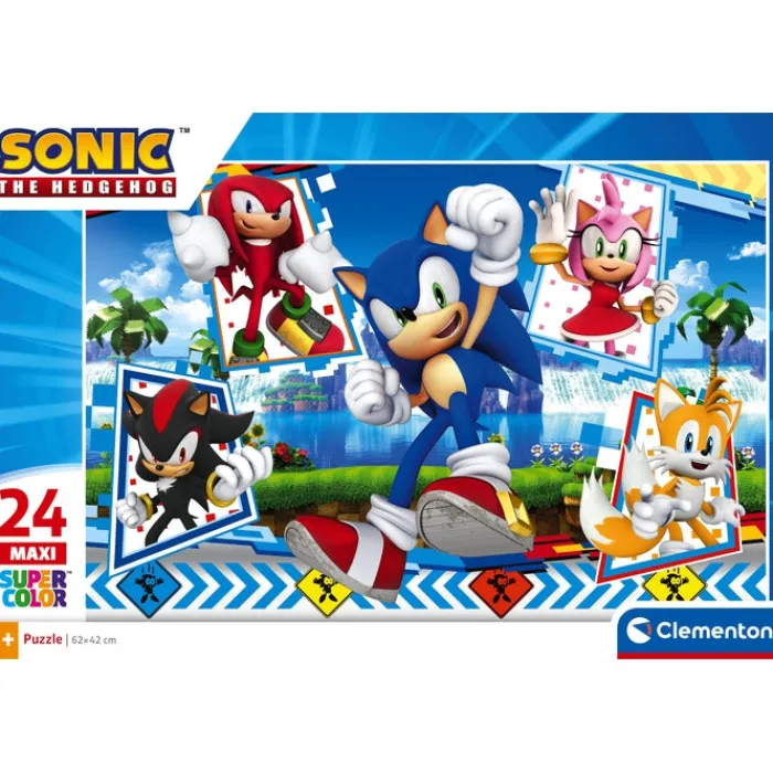 Sonic - 24 pezzi^Clementoni Sale