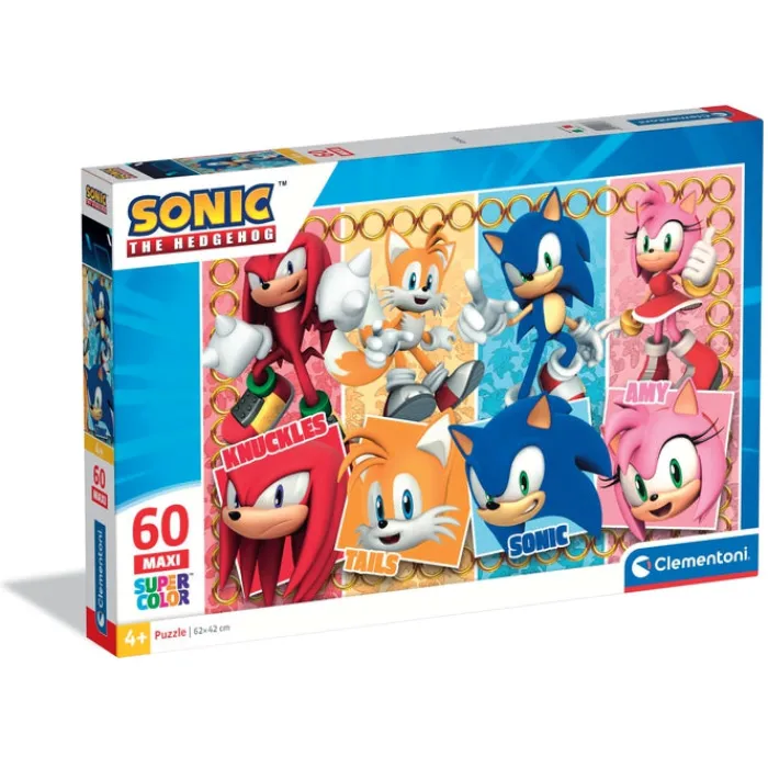 Sonic - 60 pezzi^Clementoni Clearance