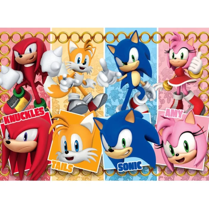 Sonic - 60 pezzi^Clementoni Clearance