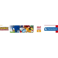 Sonic - 1x12 + 1x16 + 1x20 + 1x24 pezzi^Clementoni Sale