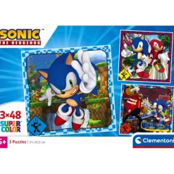 Sonic - 3x48 pezzi^Clementoni Clearance