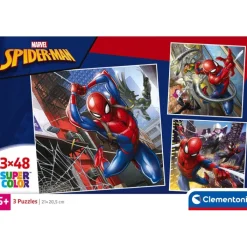 Spider-Man - 3x48 pezzi^Clementoni Best