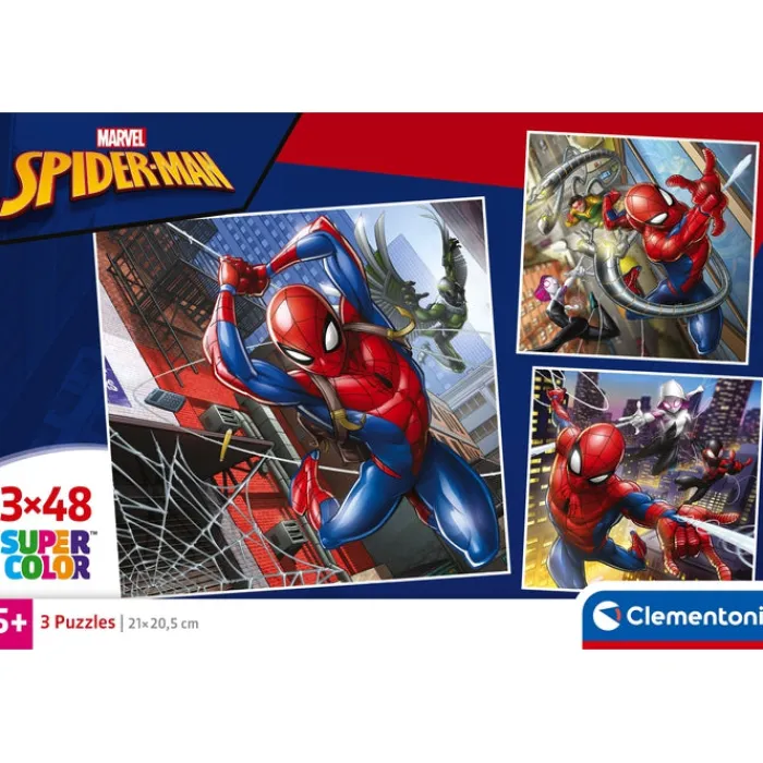 Spider-Man - 3x48 pezzi^Clementoni Best