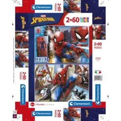 Spider-Man - 2x60 pezzi^Clementoni Online