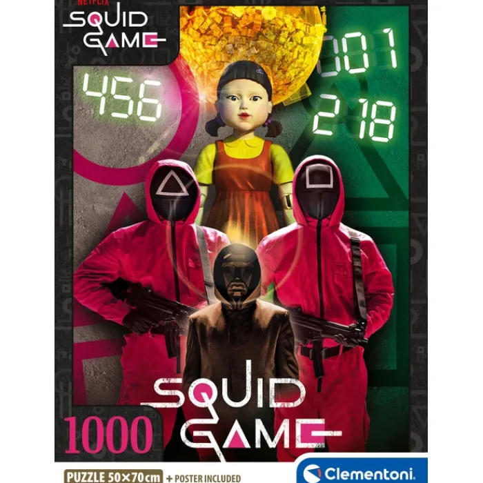 Squid Game - 1000 pezzi^Clementoni Hot