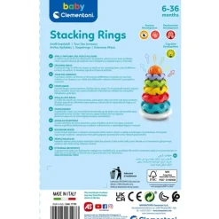 Stacking Rings^Clementoni Clearance