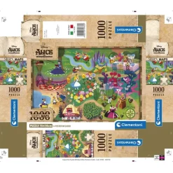 Story Maps - Alice in Wonderland - 1000 pezzi^Clementoni Online