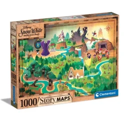 Story Maps - Disney Snow White - 1000 pezzi^Clementoni Best