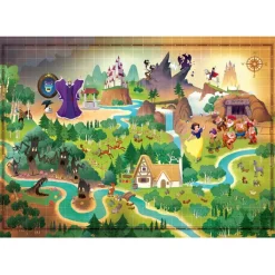 Story Maps - Disney Snow White - 1000 pezzi^Clementoni Best