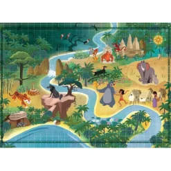 Story Maps - Disney The Jungle Book - 1000 pezzi^Clementoni