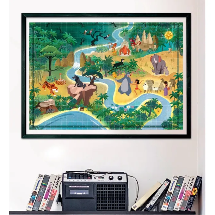 Story Maps - Disney The Jungle Book - 1000 pezzi^Clementoni Discount