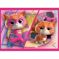 SuperKitties - 1x12 + 1x16 + 1x20 + 1x24 pezzi^Clementoni Discount
