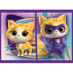 SuperKitties - 1x12 + 1x16 + 1x20 + 1x24 pezzi^Clementoni Discount
