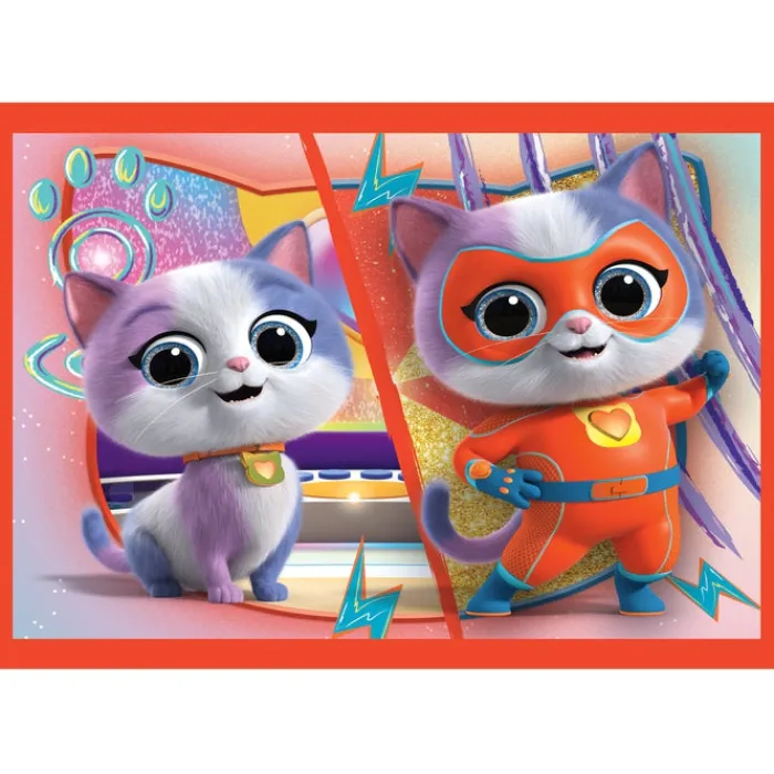 SuperKitties - 1x12 + 1x16 + 1x20 + 1x24 pezzi^Clementoni Discount