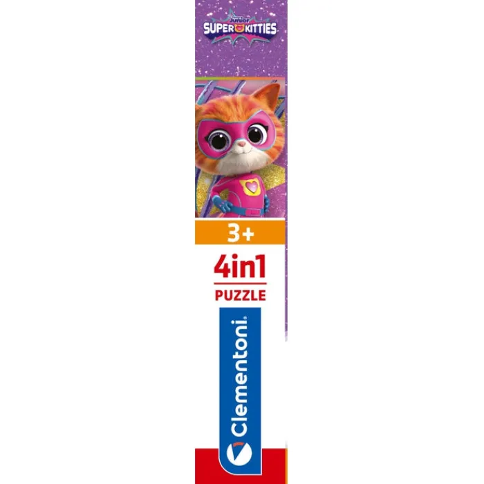 SuperKitties - 1x12 + 1x16 + 1x20 + 1x24 pezzi^Clementoni Discount