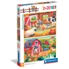 The Farmyard Family - 2x20 pezzi^Clementoni Discount