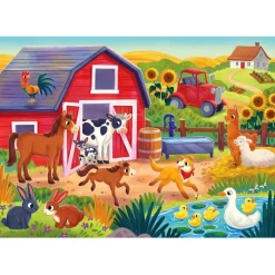 The Farmyard Family - 2x20 pezzi^Clementoni Discount