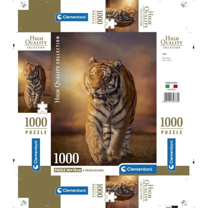 Tiger - 1000 pezzi^Clementoni Hot