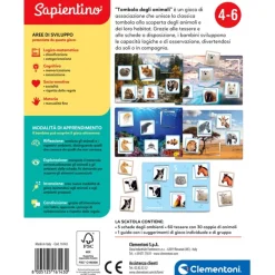 Tombola degli animali^Clementoni Online