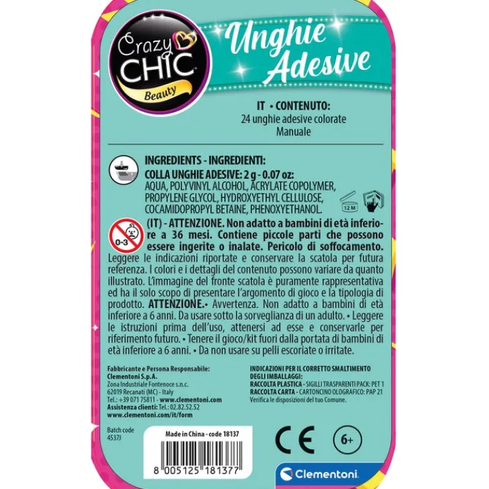 Unghie Finte Adesive: POP^Clementoni Clearance