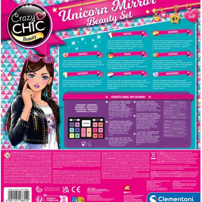 Unicorn Mirror - Beauty set^Clementoni Outlet