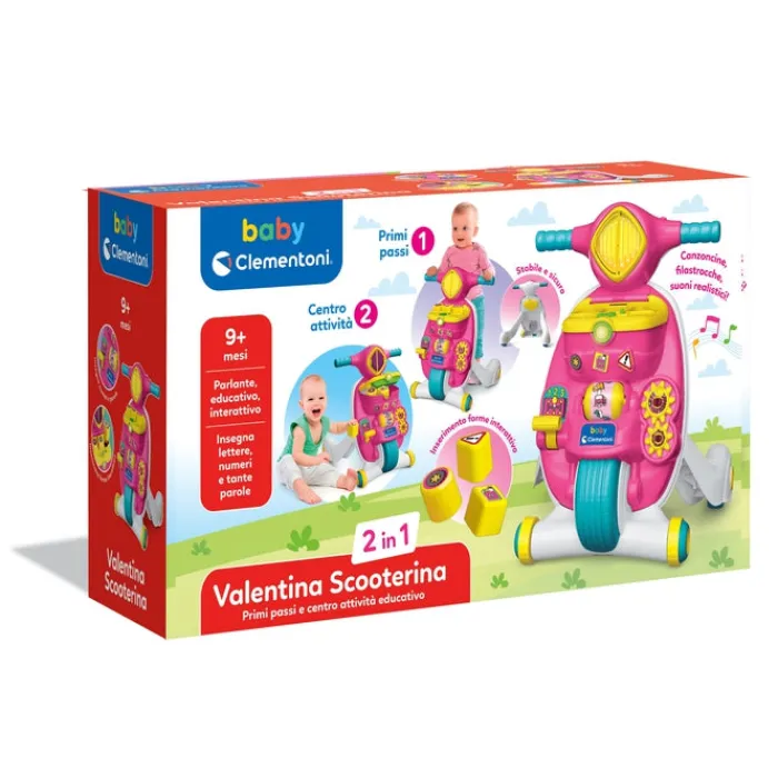 Valentina Scooterina Primi Passi 2 in 1^Clementoni Clearance