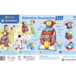 Valentino Scooterino Primi Passi 2 in 1^Clementoni Best