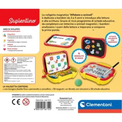 Valigetta magnetica Alfabeto e Animali^Clementoni Outlet