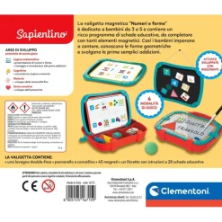 Valigetta magnetica Numeri e Forme^Clementoni