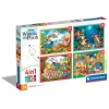 Winnie The Pooh - 1x12 + 1x16 + 1x20 + 1x24 pezzi^Clementoni Online